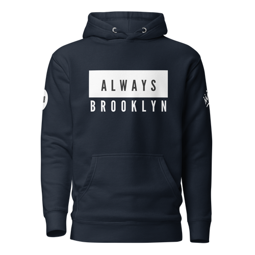 Always Brooklyn Hoodie – Navy Edition | Overtime City
