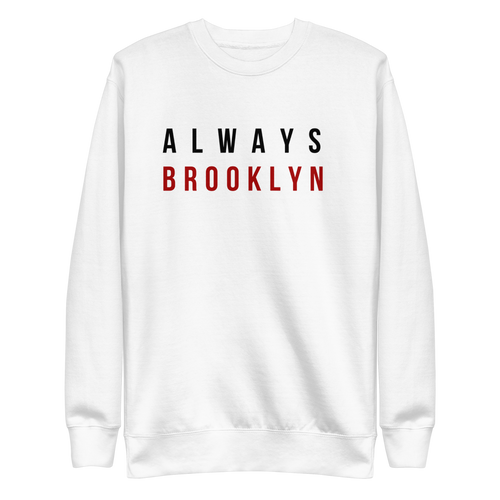 Always Brooklyn Sweatshirt Crisp White