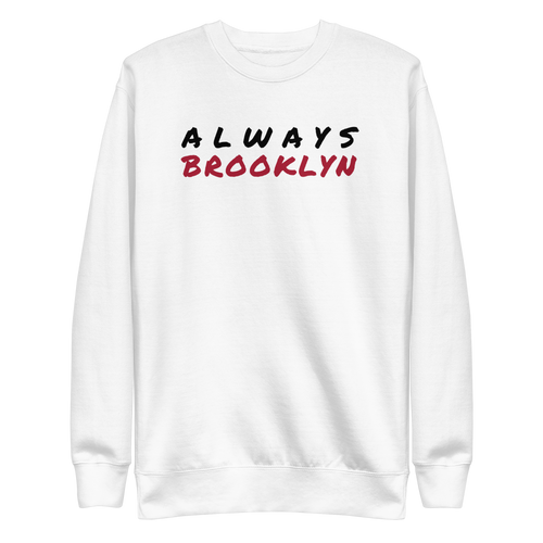 Jackie24 Classic Sweatshirt - White/Red