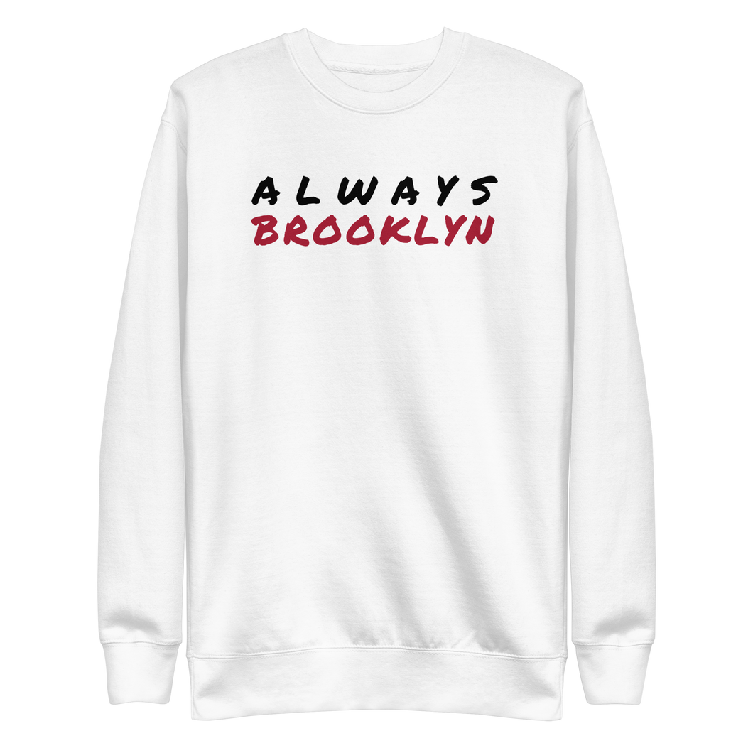 Jackie24 Classic Sweatshirt - White/Red