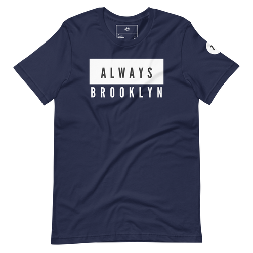 Always Brooklyn Tee – Navy Edition | Overtime City