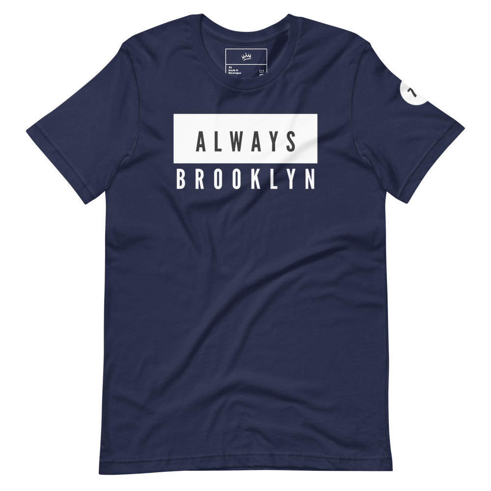 Always Brooklyn Tee – Navy Edition | Overtime City