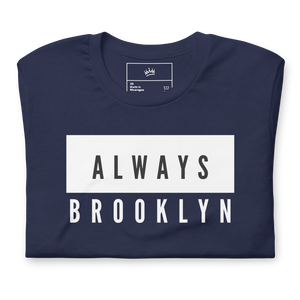 Always Brooklyn Tee – Navy Edition | Overtime City