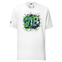 Load image into Gallery viewer, 718 Summer Outside — Block Energy Tee-Neo Green