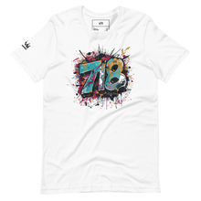 Load image into Gallery viewer, 718 Summer Block Energy Maroon White Shirt